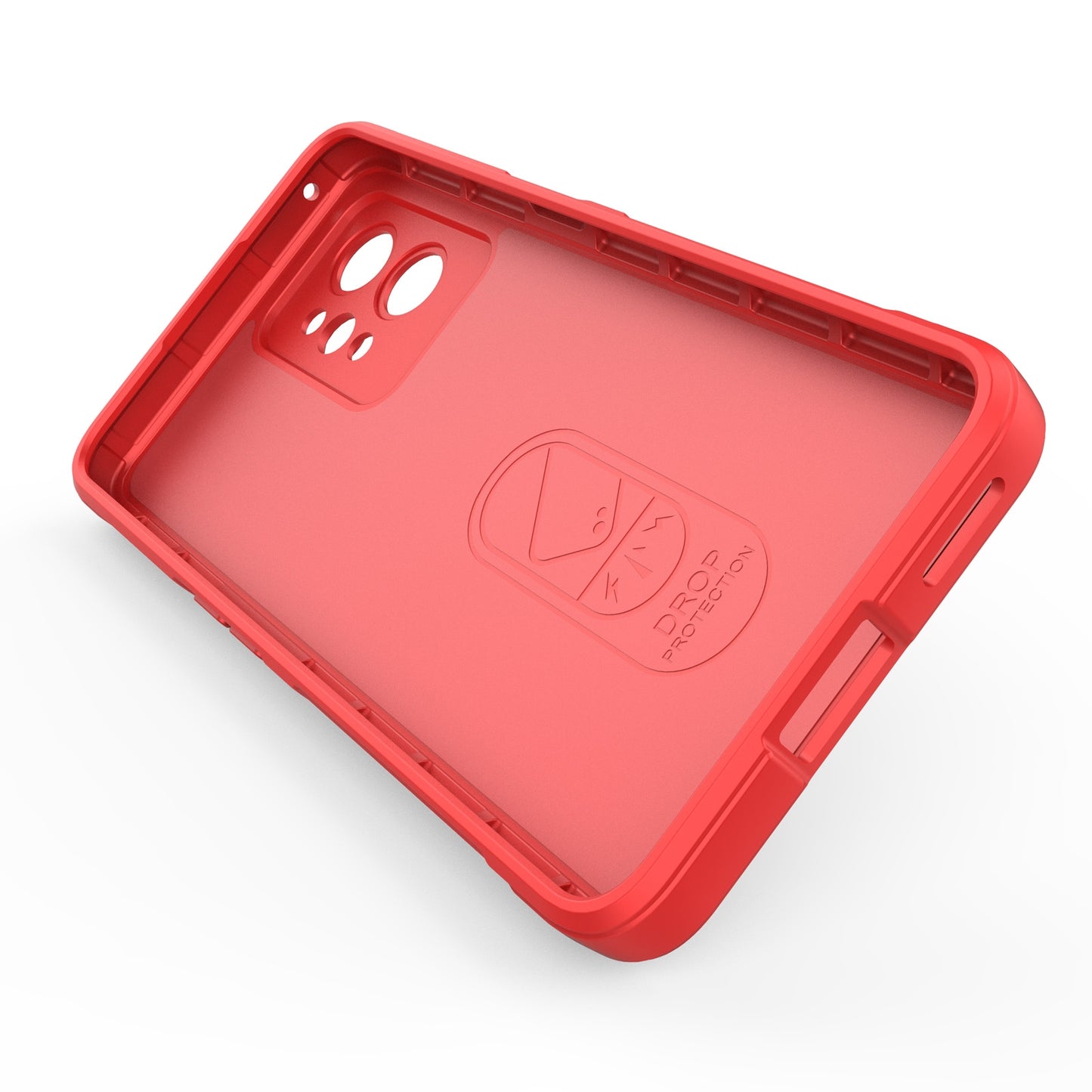 Realme GT2 Pro Shock Absorbent Magic Shield TPU + Flannel Phone Case, Featuring Ridged Drop Protection, Bright Colours & Easy Access