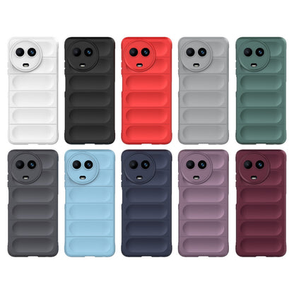 Realme 11 5G Global Shock Absorbent Magic Shield TPU + Flannel Phone Case, Featuring Ridged Drop Protection, Bright Colours & Easy Access