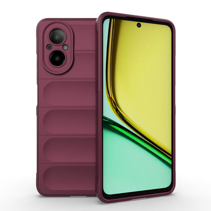 Realme C67 4G Global Shock Absorbent Magic Shield TPU + Flannel Phone Case, Featuring Ridged Drop Protection, Bright Colours & Easy Access
