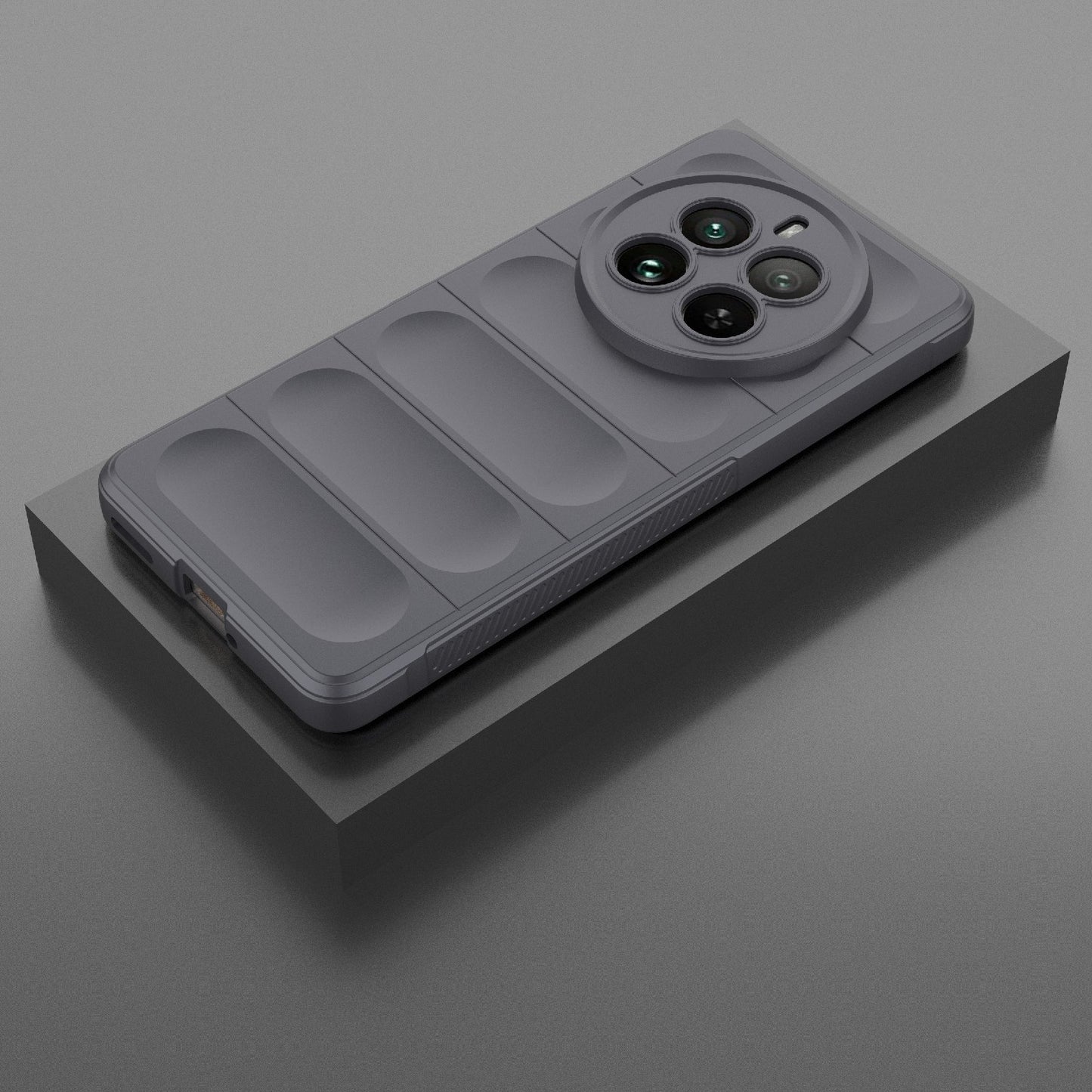 Realme 12 Pro+ Shock Absorbent Magic Shield TPU + Flannel Phone Case, Featuring Ridged Drop Protection, Bright Colours & Easy Access