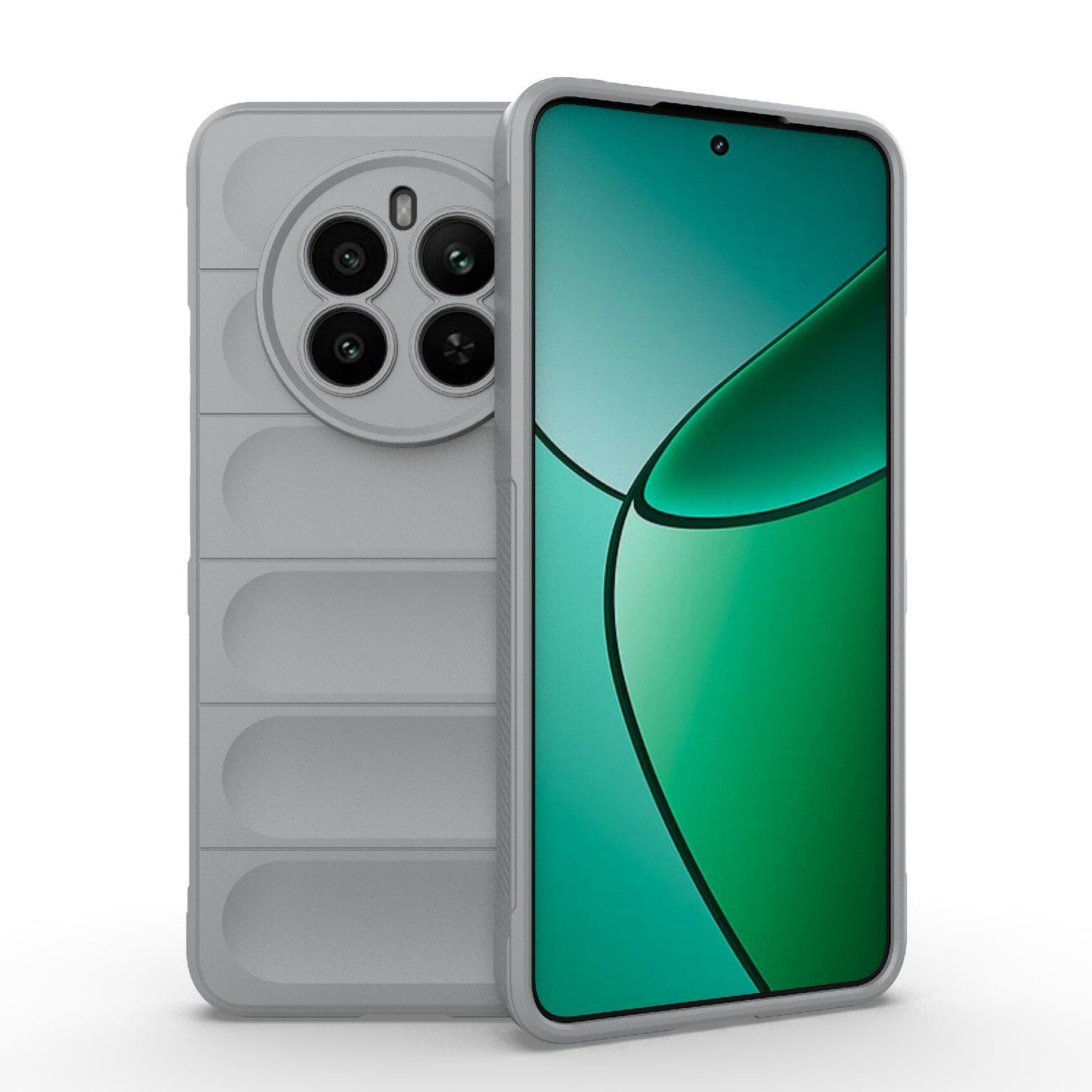 Realme 12+ 5G Global Shock Absorbent Magic Shield TPU + Flannel Phone Case, Featuring Ridged Drop Protection, Bright Colours & Easy Access