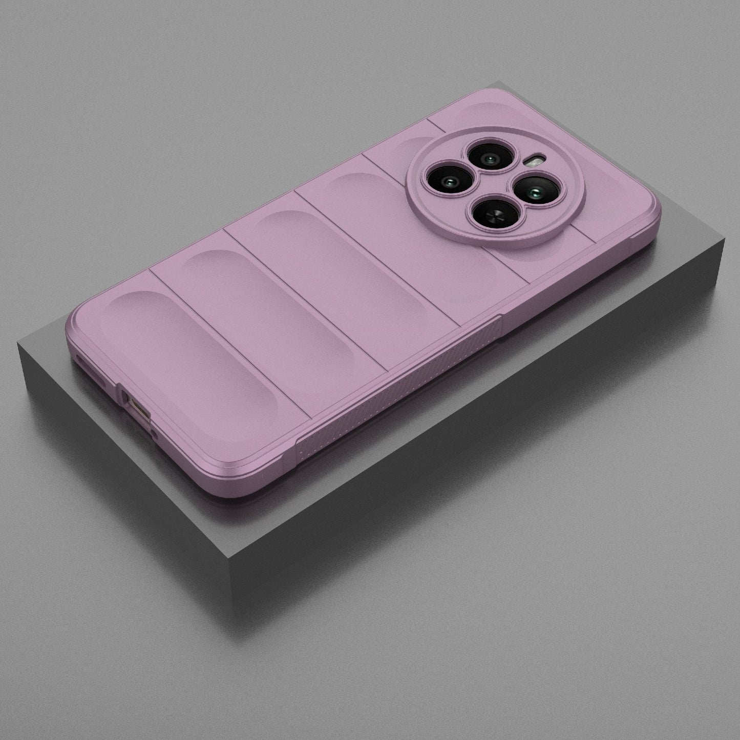 Realme 12+ 5G Global Shock Absorbent Magic Shield TPU + Flannel Phone Case, Featuring Ridged Drop Protection, Bright Colours & Easy Access