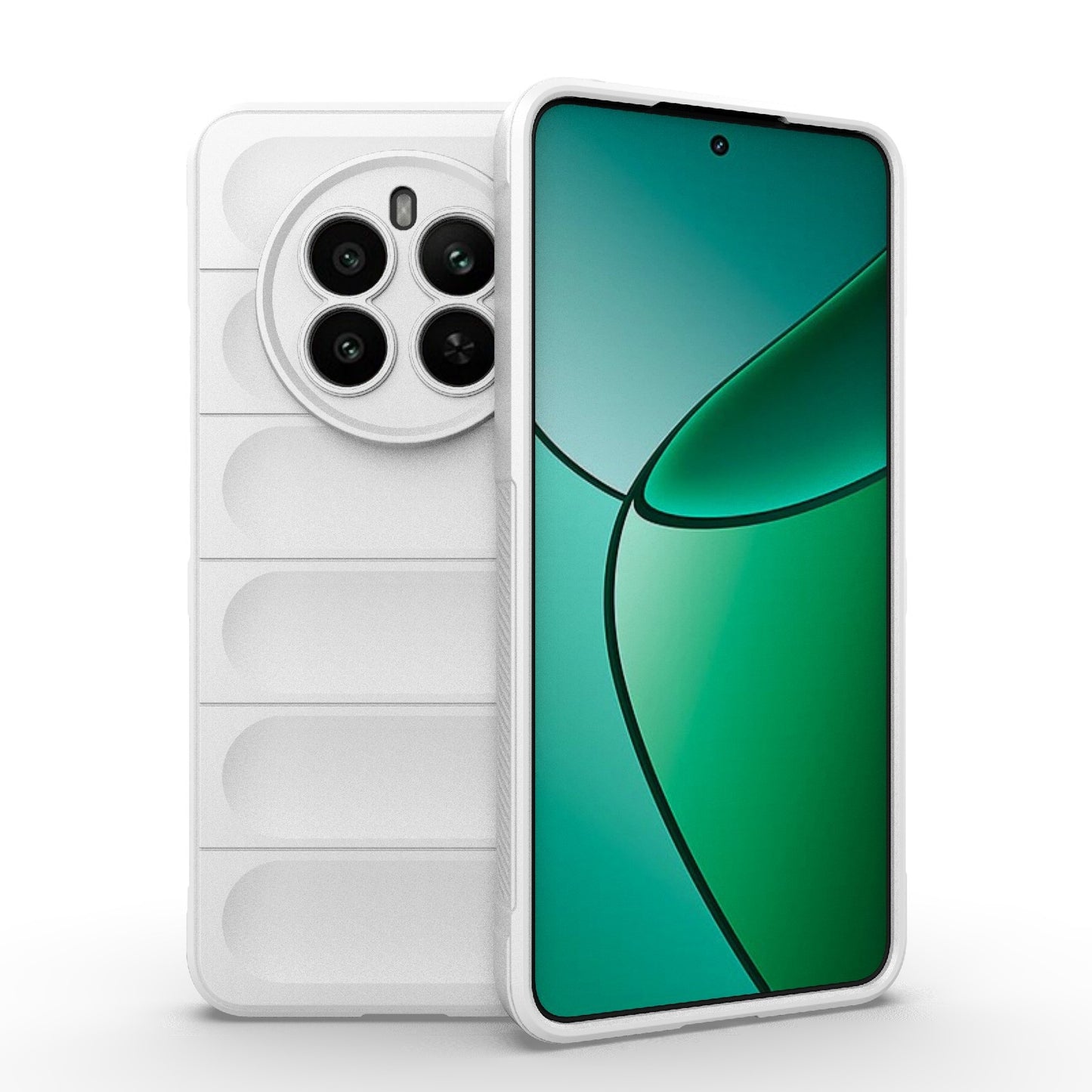 Realme 12+ 5G Global Shock Absorbent Magic Shield TPU + Flannel Phone Case, Featuring Ridged Drop Protection, Bright Colours & Easy Access