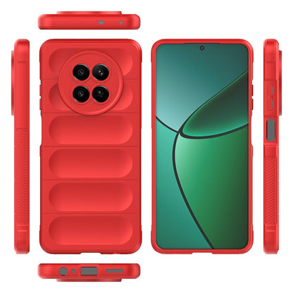 Realme 12 5G Global Shock Absorbent Magic Shield TPU + Flannel Phone Case, Featuring Ridged Drop Protection, Bright Colours & Easy Access