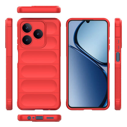 Realme C63 4G Global Shock Absorbent Magic Shield TPU + Flannel Phone Case, Featuring Ridged Drop Protection, Bright Colours & Easy Access