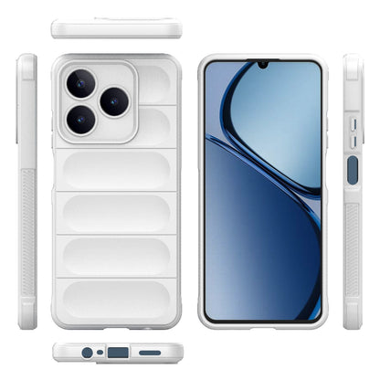 Realme C63 4G Global Shock Absorbent Magic Shield TPU + Flannel Phone Case, Featuring Ridged Drop Protection, Bright Colours & Easy Access