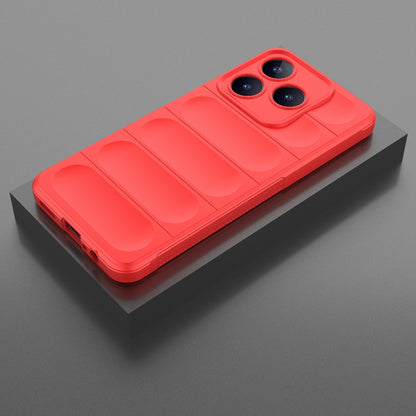 Realme Narzo N63 4G Global Shock Absorbent Magic Shield TPU + Flannel Phone Case, Featuring Ridged Drop Protection, Bright Colours & Easy Access