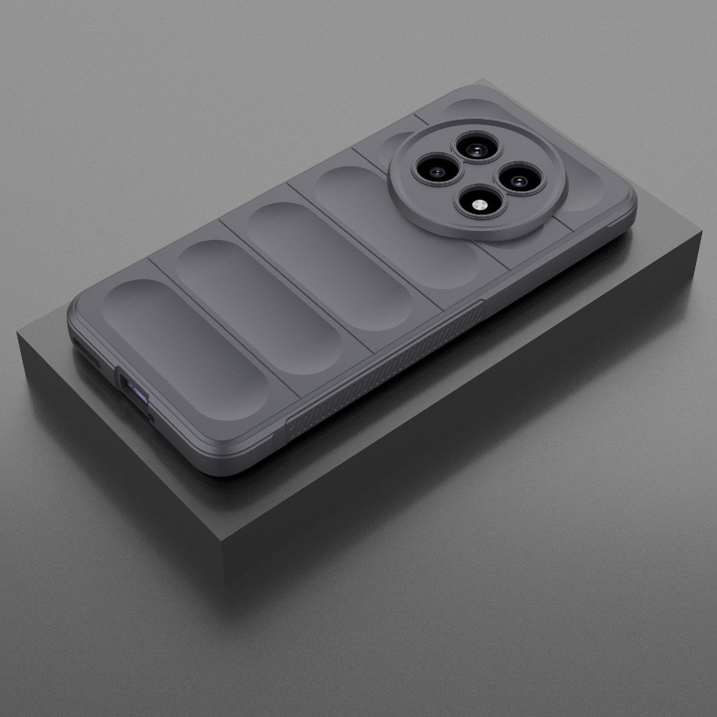 Realme 13 Pro 5G Global Shock Absorbent Magic Shield TPU + Flannel Phone Case, Featuring Ridged Drop Protection, Bright Colours & Easy Access