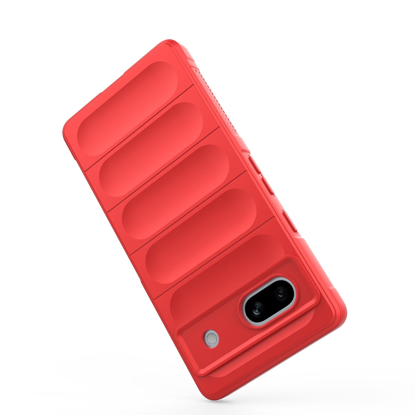 Google Pixel 7a Shock Absorbent Magic Shield TPU + Flannel Phone Case, Featuring Ridged Drop Protection, Bright Colours & Easy Access