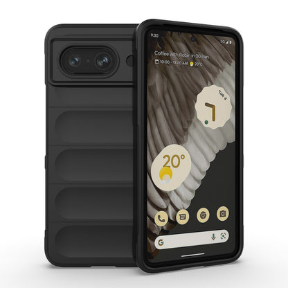 Google Pixel 8 5G Shock Absorbent Magic Shield TPU + Flannel Phone Case, Featuring Ridged Drop Protection, Bright Colours & Easy Access
