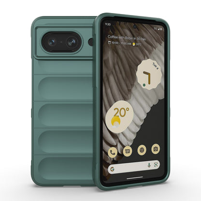 Google Pixel 8 5G Shock Absorbent Magic Shield TPU + Flannel Phone Case, Featuring Ridged Drop Protection, Bright Colours & Easy Access