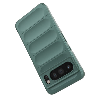 Google Pixel 8 Pro 5G Shock Absorbent Magic Shield TPU + Flannel Phone Case, Featuring Ridged Drop Protection, Bright Colours & Easy Access