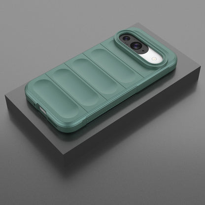 Google Pixel 9 5G Global Shock Absorbent Magic Shield TPU + Flannel Phone Case, Featuring Ridged Drop Protection, Bright Colours & Easy Access