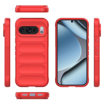 Google Pixel 10 Magic Shield TPU + Flannel Protective Phone Case Cover, Shockproof Scratch Resistant