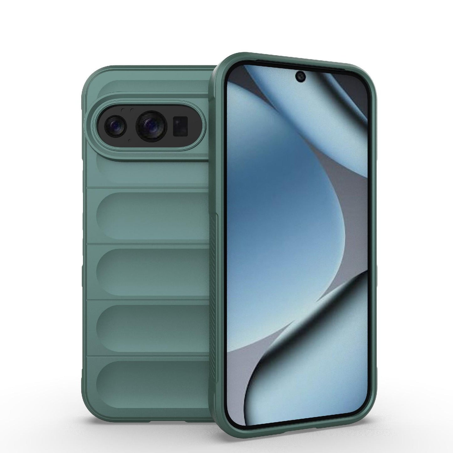 Google Pixel 10 Magic Shield TPU + Flannel Protective Phone Case Cover, Shockproof Scratch Resistant