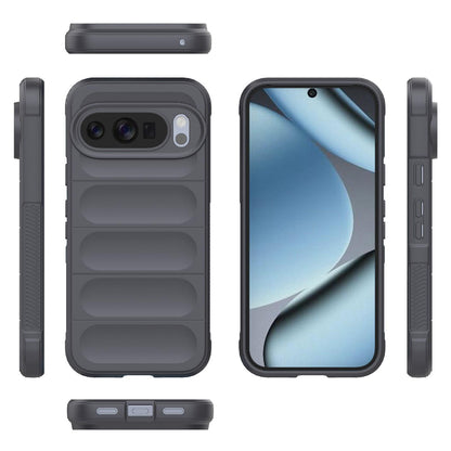 Google Pixel 10 Magic Shield TPU + Flannel Protective Phone Case Cover, Shockproof Scratch Resistant