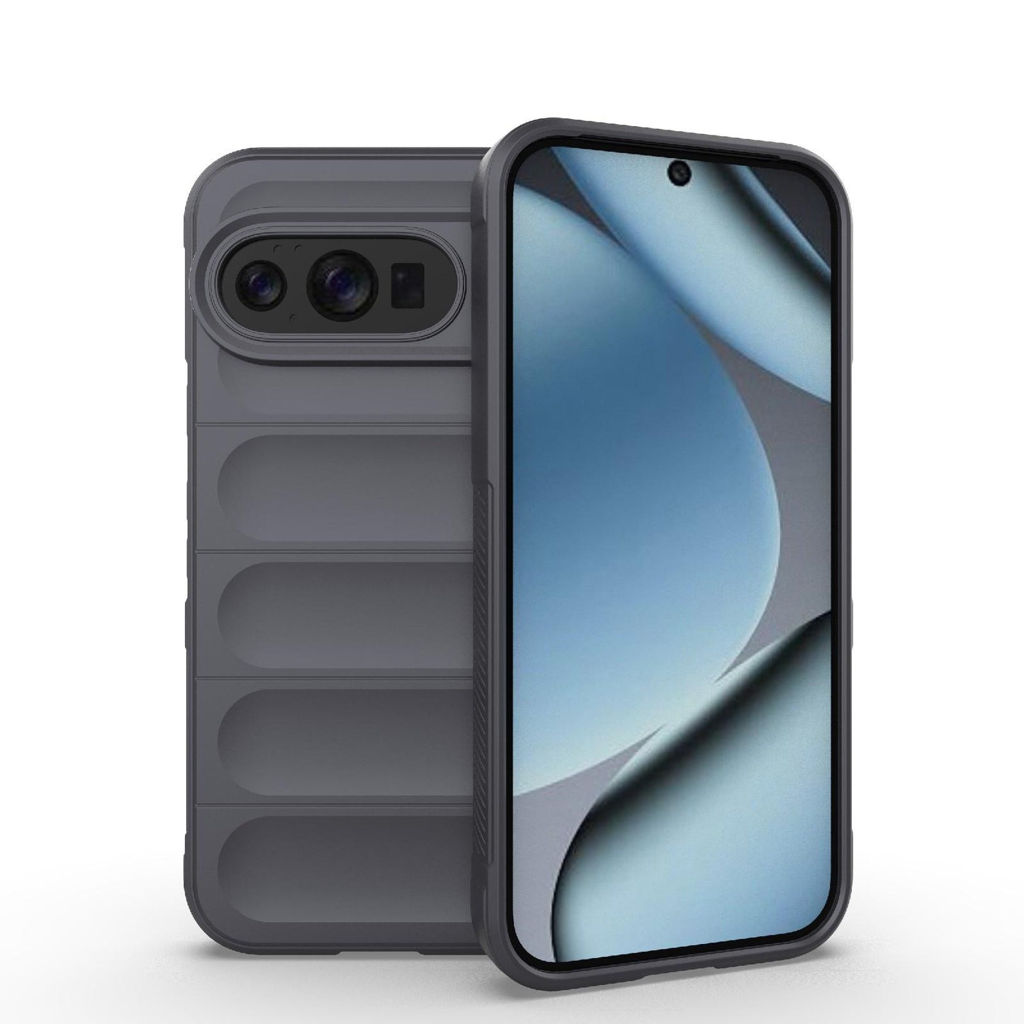 Google Pixel 10 Pro 5G Magic Shield TPU + Flannel Protective Phone Case Cover, Shockproof Scratch Resistant