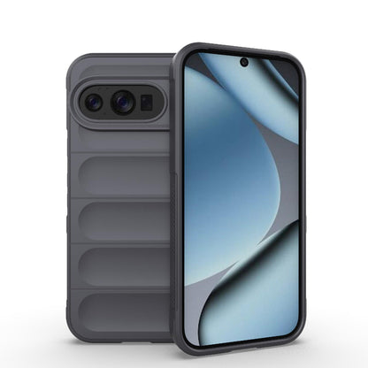 Google Pixel 10 Pro 5G Magic Shield TPU + Flannel Protective Phone Case Cover, Shockproof Scratch Resistant