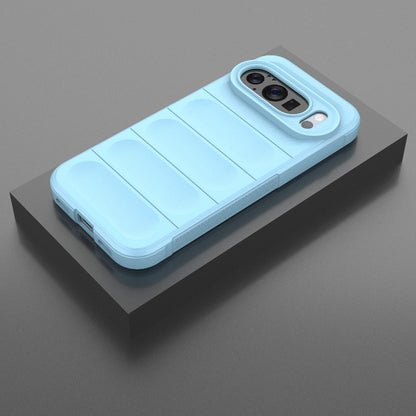 Google Pixel 10 Pro 5G Magic Shield TPU + Flannel Protective Phone Case Cover, Shockproof Scratch Resistant