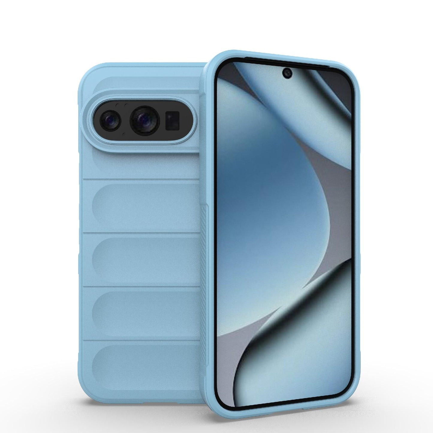 Google Pixel 10 Pro 5G Magic Shield TPU + Flannel Protective Phone Case Cover, Shockproof Scratch Resistant