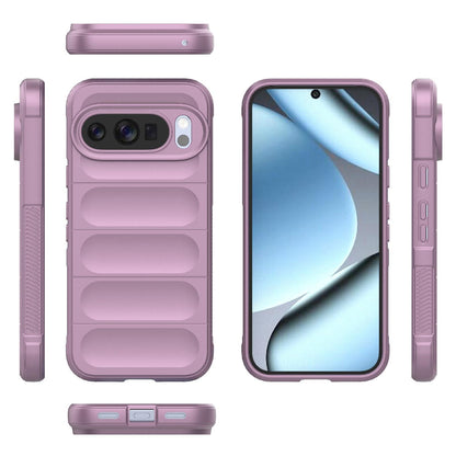 Google Pixel 10 Magic Shield TPU + Flannel Protective Phone Case Cover, Shockproof Scratch Resistant