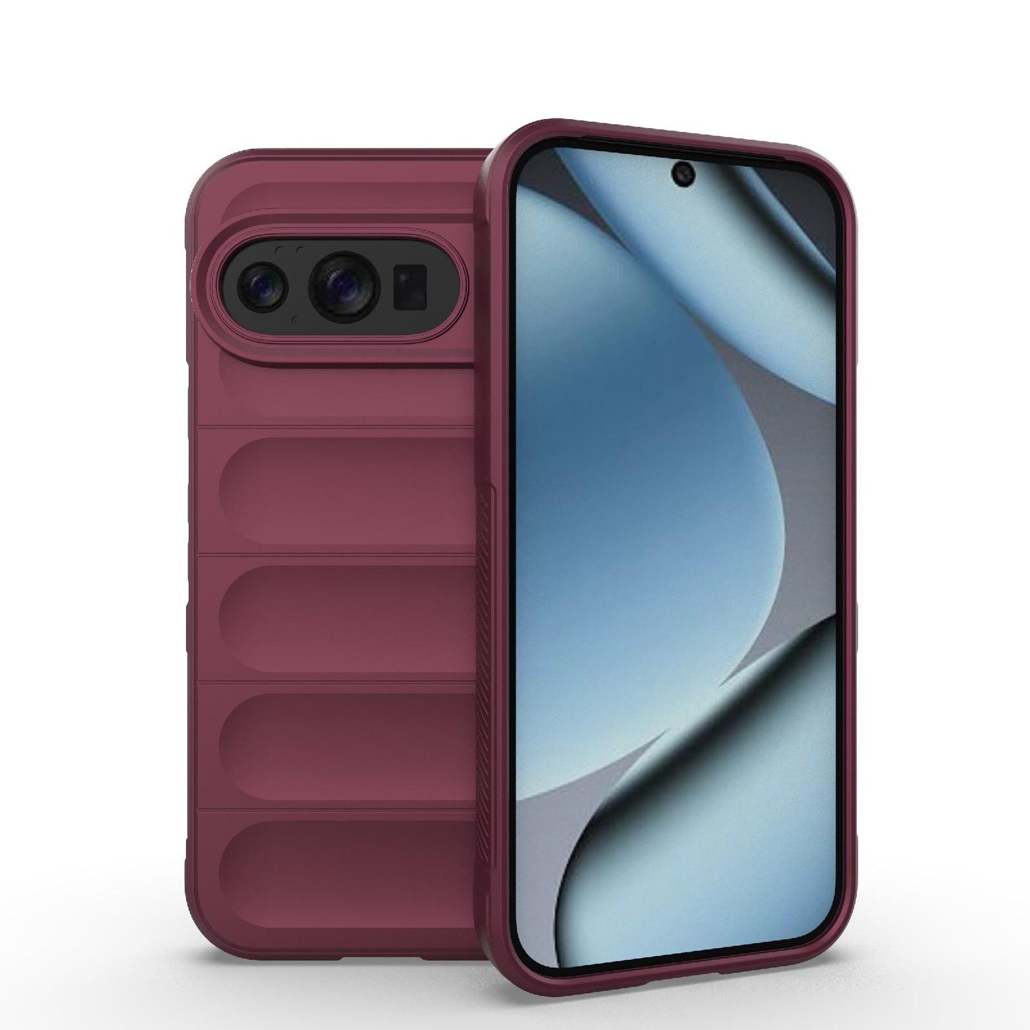 Google Pixel 10 Magic Shield TPU + Flannel Protective Phone Case Cover, Shockproof Scratch Resistant