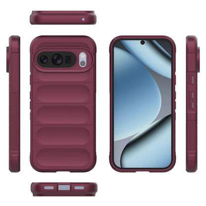 Google Pixel 10 Magic Shield TPU + Flannel Protective Phone Case Cover, Shockproof Scratch Resistant