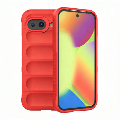 Google Pixel 10a 5G Magic Shield TPU + Flannel Protective Phone Case Cover, Shockproof Scratch Resistant