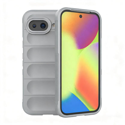 Google Pixel 10a 5G Magic Shield TPU + Flannel Protective Phone Case Cover, Shockproof Scratch Resistant