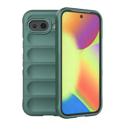 Google Pixel 10a 5G Magic Shield TPU + Flannel Protective Phone Case Cover, Shockproof Scratch Resistant
