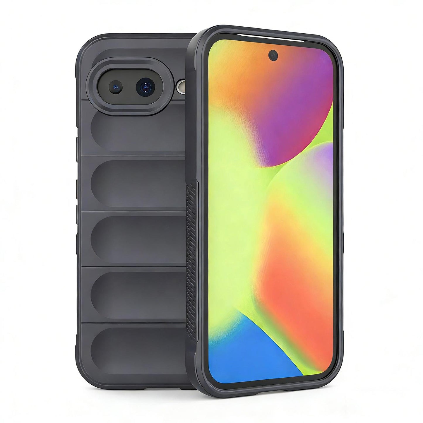 Google Pixel 10a 5G Magic Shield TPU + Flannel Protective Phone Case Cover, Shockproof Scratch Resistant