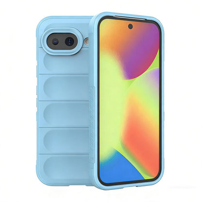 Google Pixel 10a 5G Magic Shield TPU + Flannel Protective Phone Case Cover, Shockproof Scratch Resistant