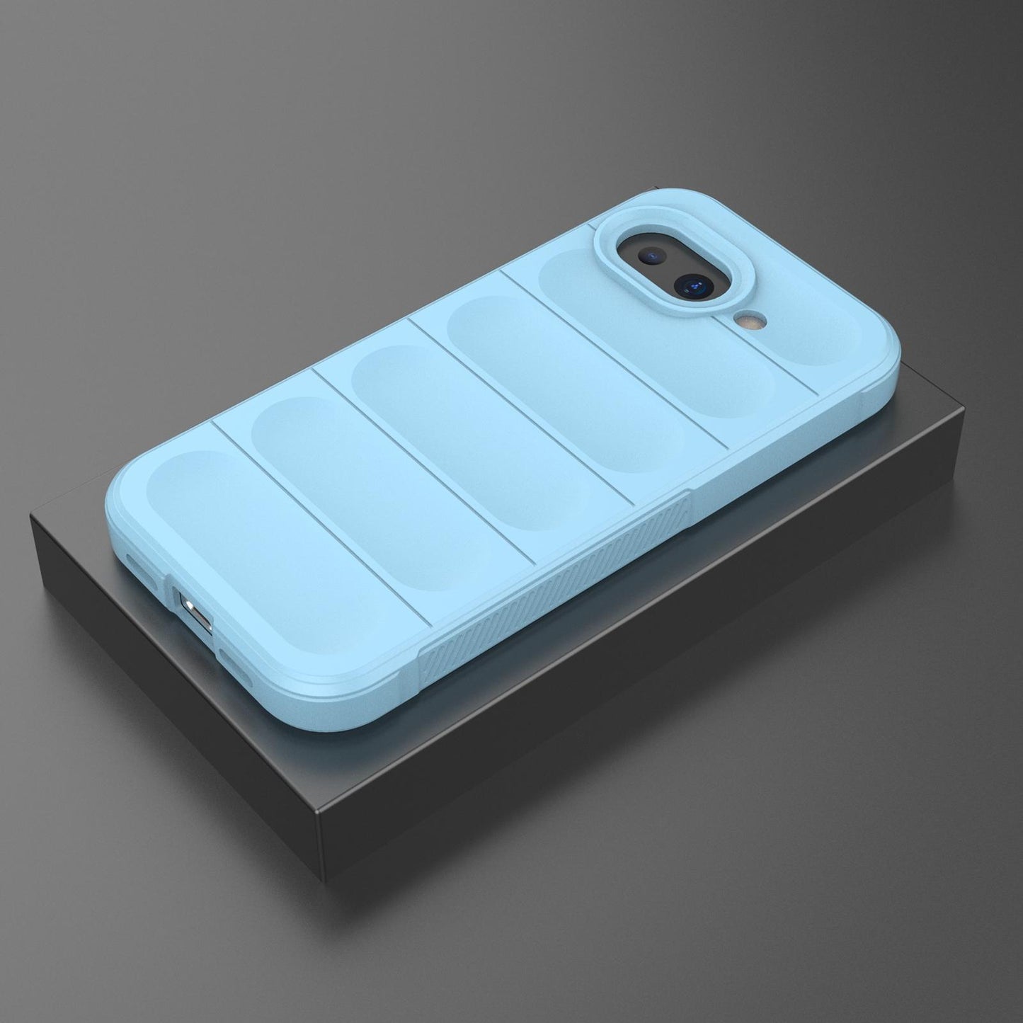 Google Pixel 10a 5G Magic Shield TPU + Flannel Protective Phone Case Cover, Shockproof Scratch Resistant