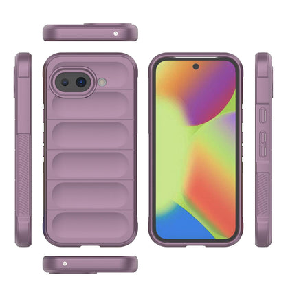 Google Pixel 10a 5G Magic Shield TPU + Flannel Protective Phone Case Cover, Shockproof Scratch Resistant