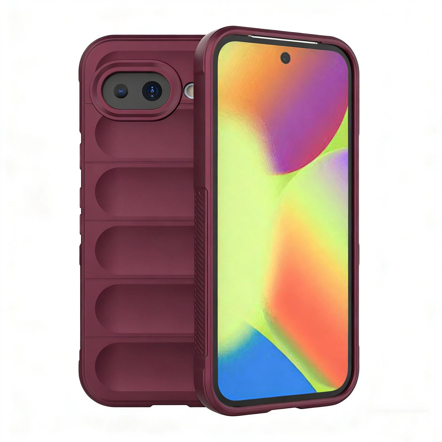 Google Pixel 10a 5G Magic Shield TPU + Flannel Protective Phone Case Cover, Shockproof Scratch Resistant