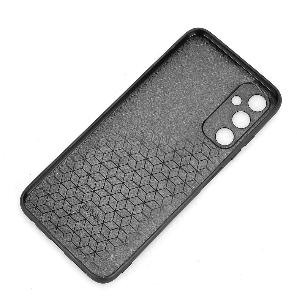 Samsung Galaxy A05s 4G Cow Pattern Sewing Back Cover Phone Case - Premium PU Leather Texture PC + TPU Shockproof Protective Case, Scratch Resistant Slim Lightweight Anti-Fingerprint Full Coverage Mobile Cover