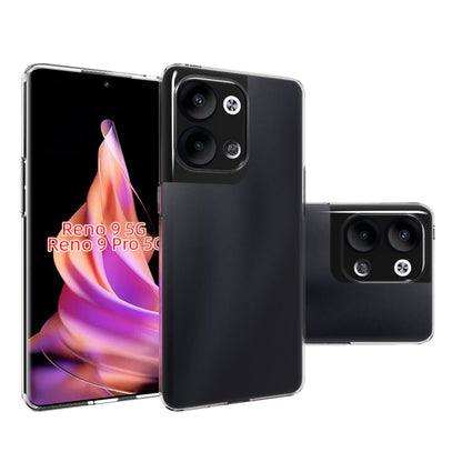 OPPO Reno9 5G Waterproof Texture TPU Protective Phone Case Shockproof Cover