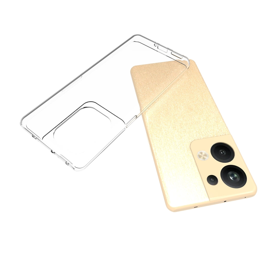 OPPO Reno9 Pro+ 5G Waterproof Texture TPU Protective Phone Case Shockproof Cover