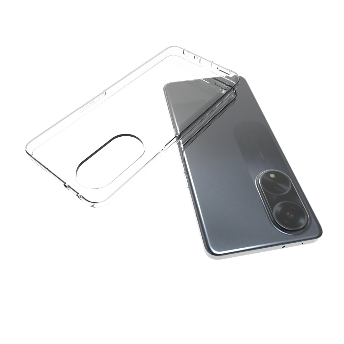 OPPO A1 5G Waterproof Texture TPU Protective Phone Case Shockproof Cover