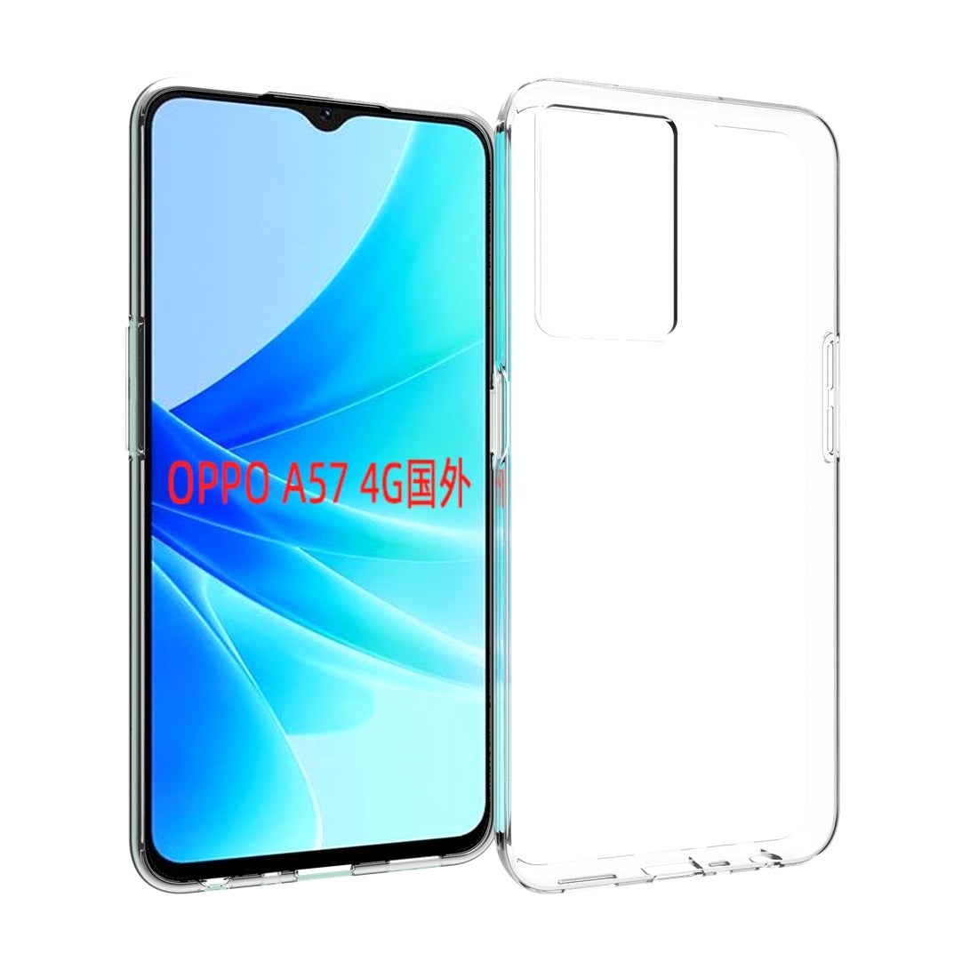 OPPO A57 4G Waterproof Texture TPU Protective Phone Case Shockproof Cover