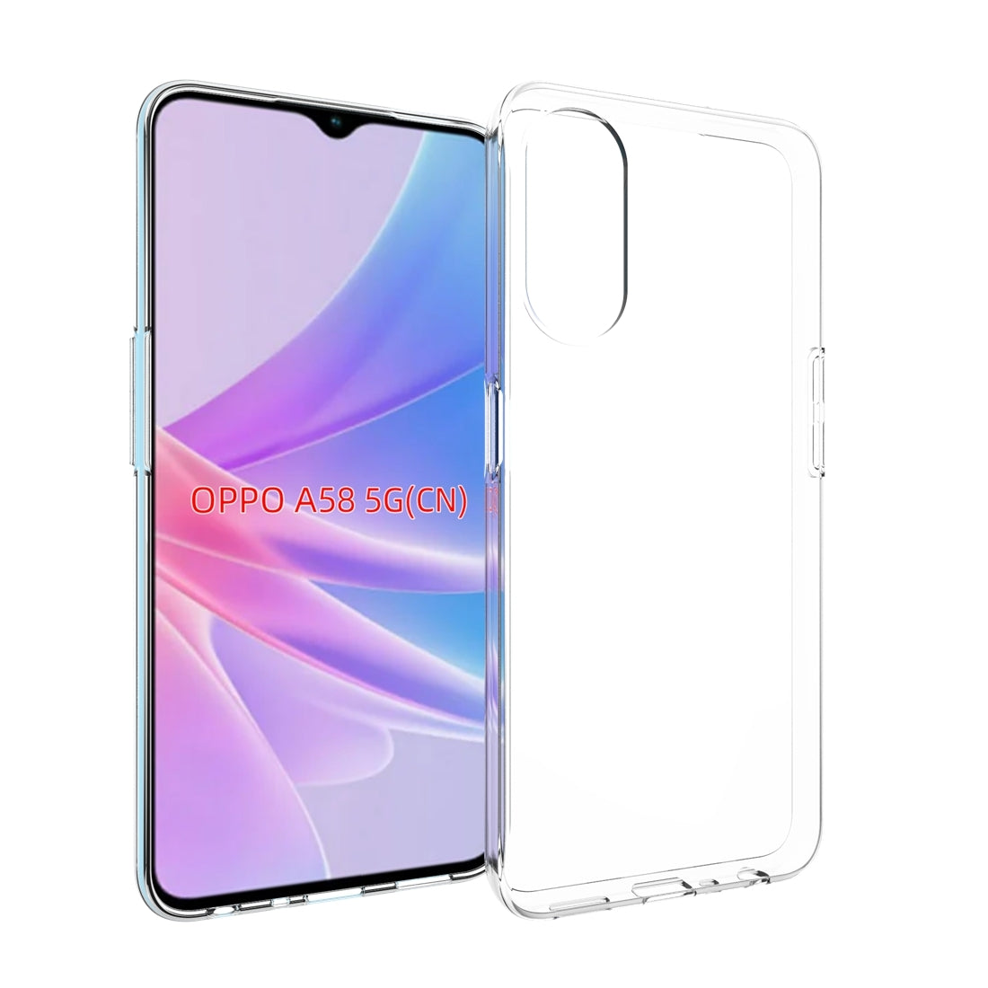 OPPO A58 5G Waterproof Texture TPU Protective Phone Case Shockproof Cover