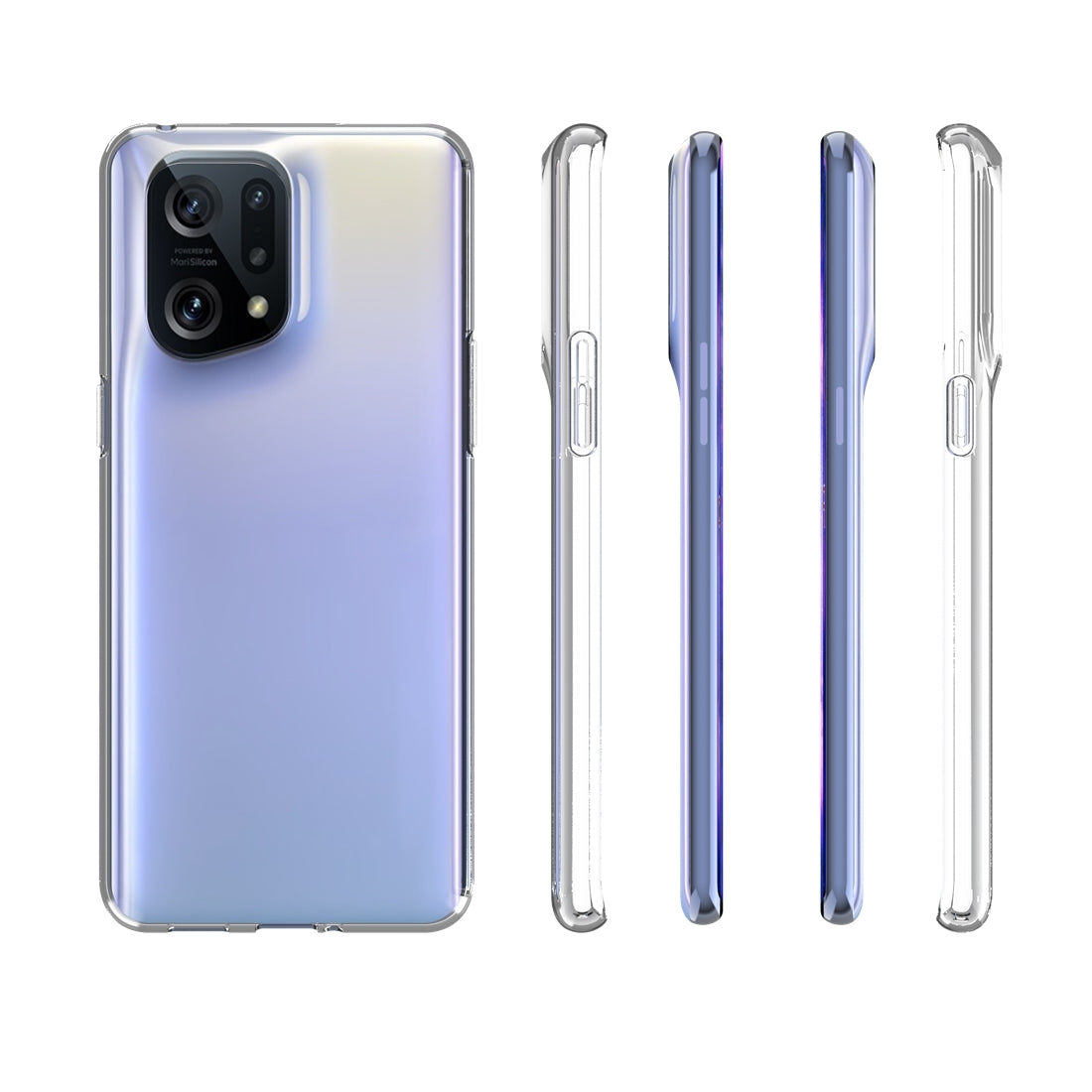OPPO Find X5 Pro Waterproof Texture TPU Protective Phone Case Shockproof Cover