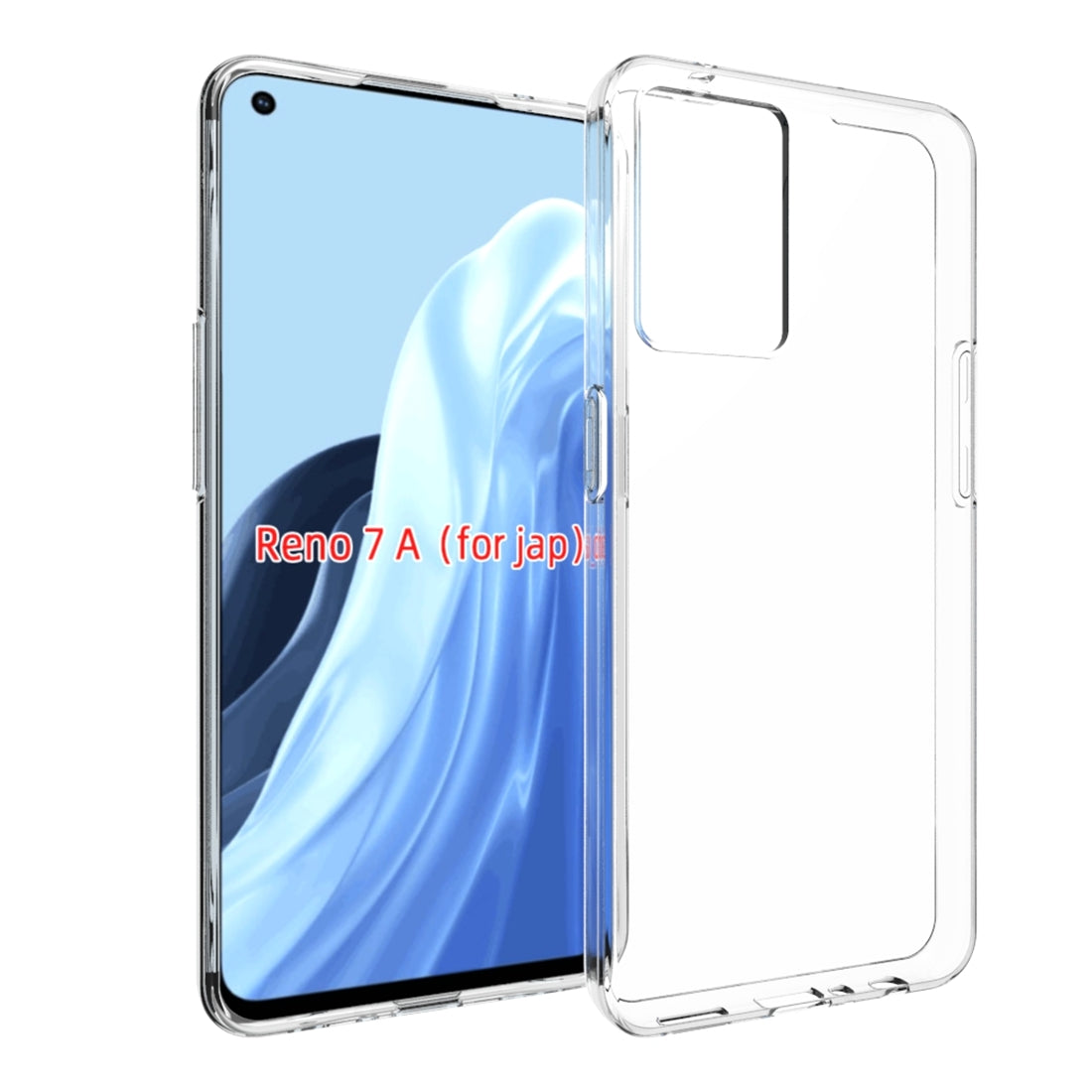 OPPO Reno7 Waterproof Texture TPU Protective Phone Case Shockproof Cover
