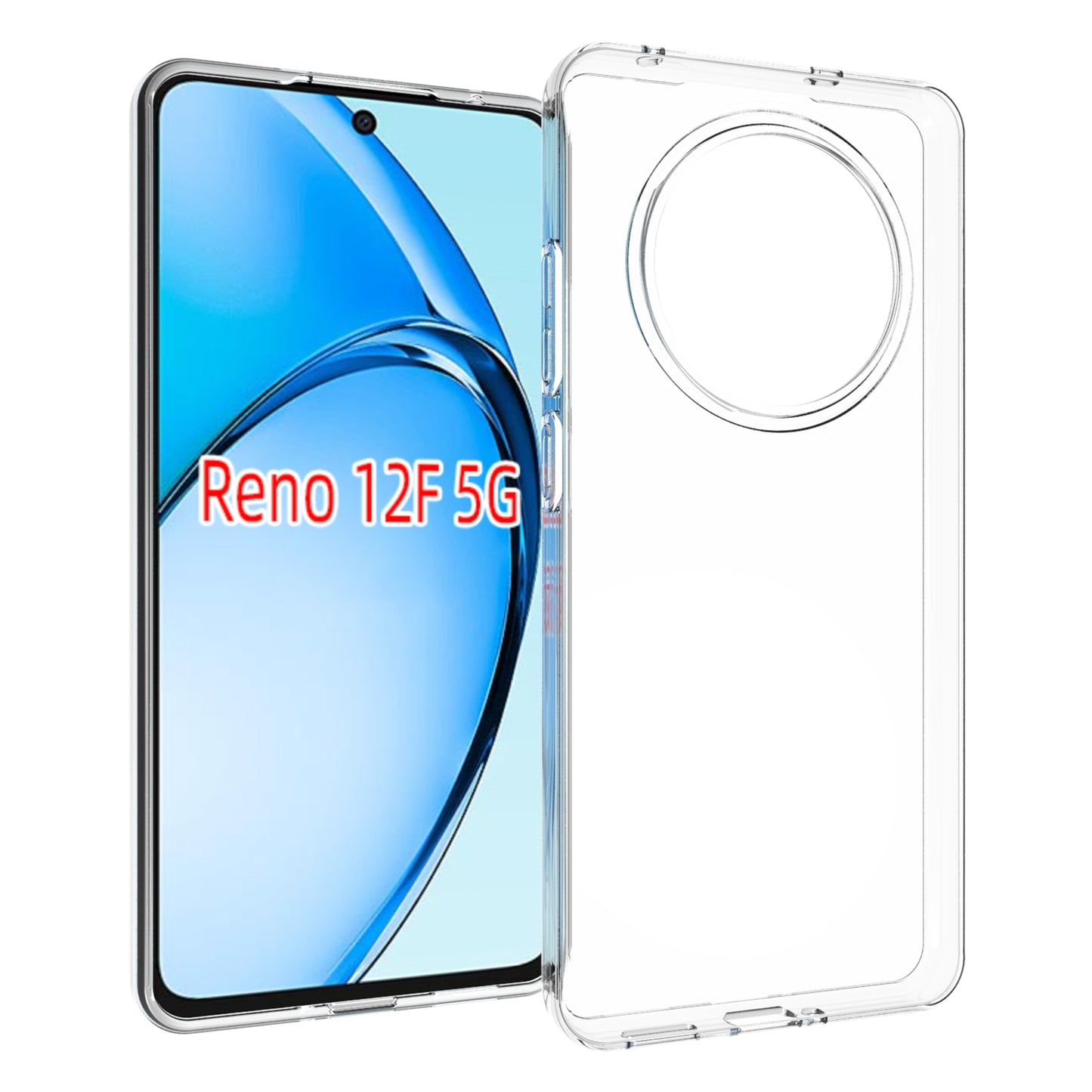 OPPO Reno12 F 5G Waterproof Texture TPU Protective Phone Case Shockproof Cover