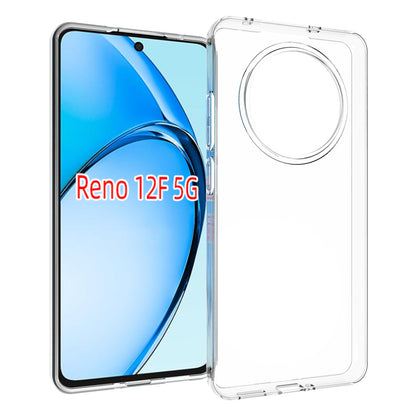 OPPO Reno12 F 5G Waterproof Texture TPU Protective Phone Case Shockproof Cover
