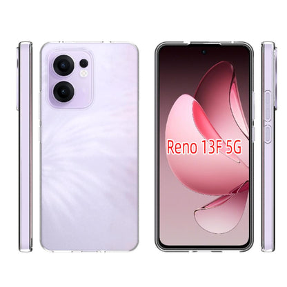 OPPO Reno13 F 5G Waterproof Texture TPU Protective Phone Case Shockproof Cover
