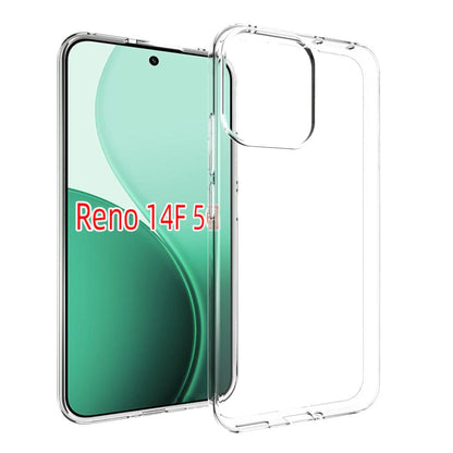 OPPO Reno14 F 5G Waterproof Texture TPU Protective Phone Case Shockproof Cover