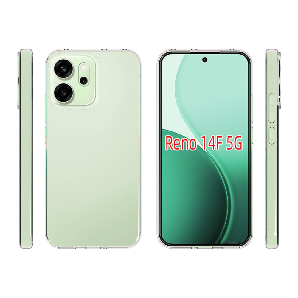 OPPO Reno14 F 5G Waterproof Texture TPU Protective Phone Case Shockproof Cover