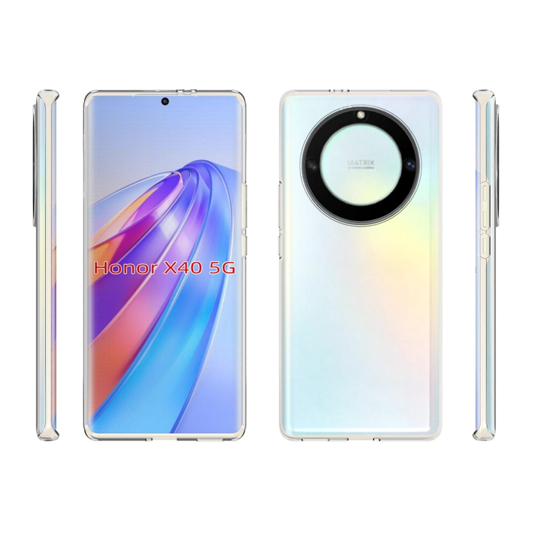 Honor X40 5G Waterproof Texture TPU Protective Phone Case Shockproof Cover