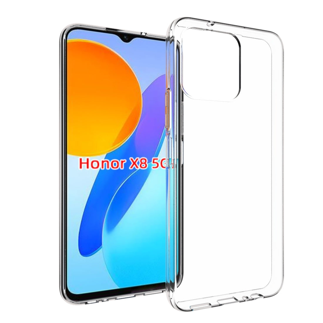 Honor X8 5G Waterproof Texture TPU Protective Phone Case Shockproof Cover